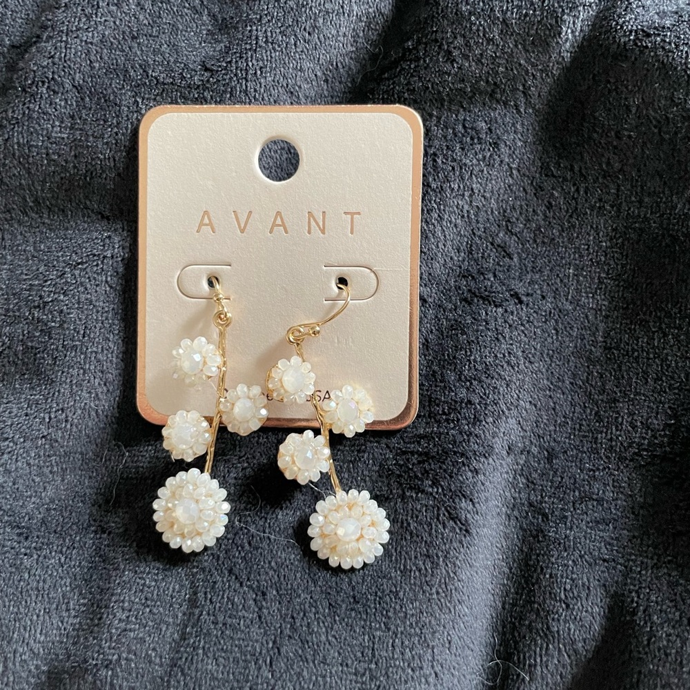Flower earrings